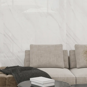 Melbourne Porcelain Tile Marmo Volkas Polished Tile 600x600mm