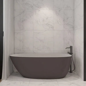 Melbourne Porcelain Tile Marmo Bianco Carrara Sliptech Tile 600x600mm