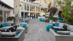 Melbourne Porcelain Tile Rocky Mid Grey Matt Tile 600x600mm
