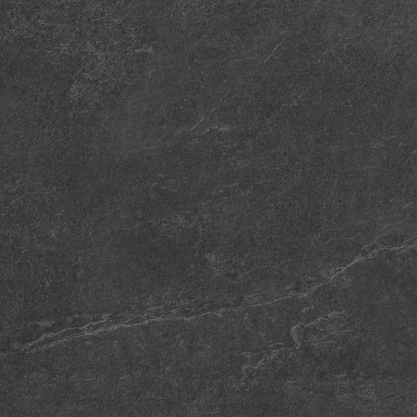 Melbourne Porcelain Tile Quartzite Nero Matt Tile 600x600mm