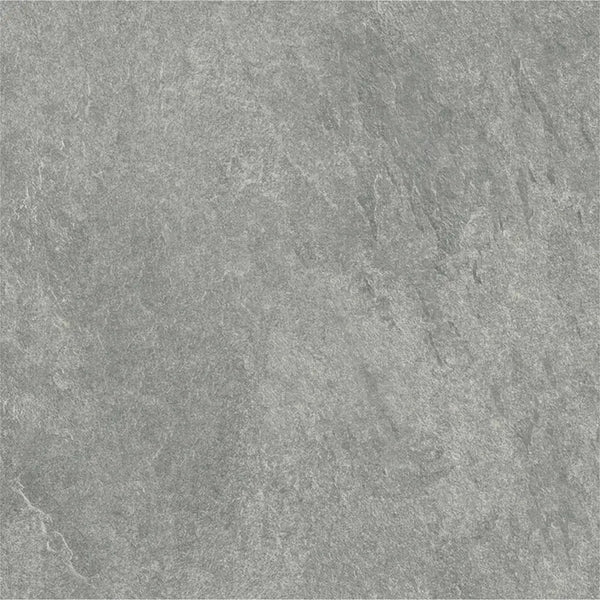 Melbourne Porcelain Tile Quartzite Grigio Matt Tile 600x600mm