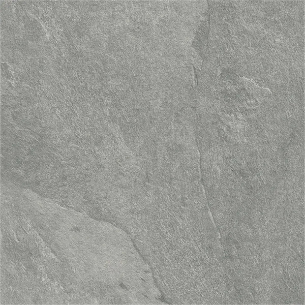 Melbourne Porcelain Tile Quartzite Grigio Matt Tile 600x600mm