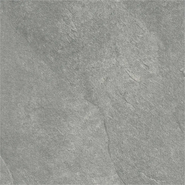 Melbourne Porcelain Tile Quartzite Grigio Matt Tile 600x600mm
