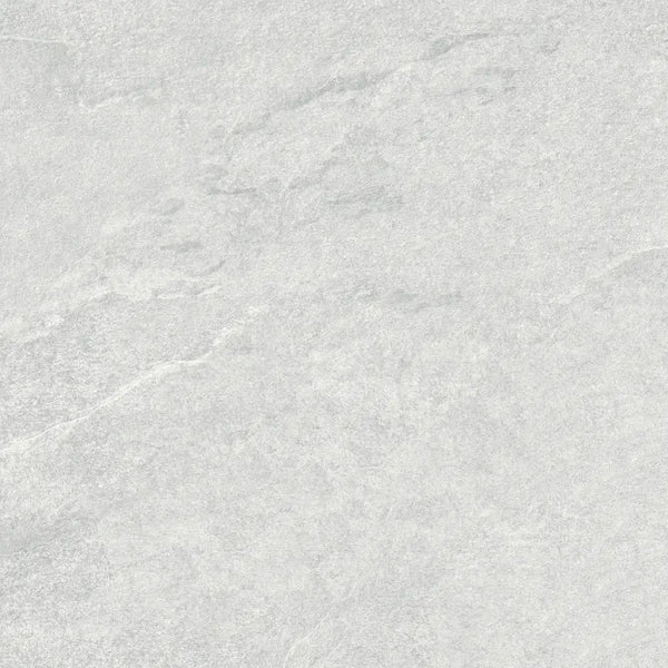Melbourne Porcelain Tile Quartzite Bianco Matt Tile 600x600mm