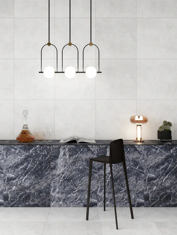 Melbourne Porcelain Tile Athens Bianco Matt Tile 600x600mm