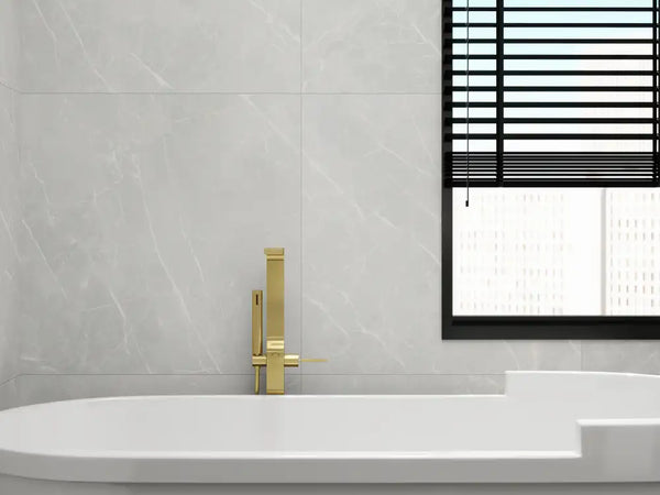 Melbourne Porcelain Tile Atlas White Sliptech Tile 600x600mm