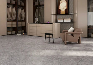 Melbourne Porcelain Tile Savana Grey Textured Tile 600x600mm