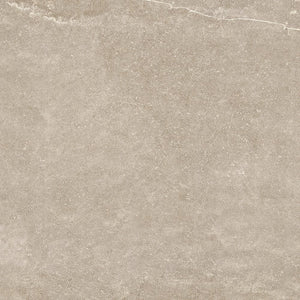 Melbourne Porcelain Tile Vogue Stone Taupe Matt Tile 600x600mm