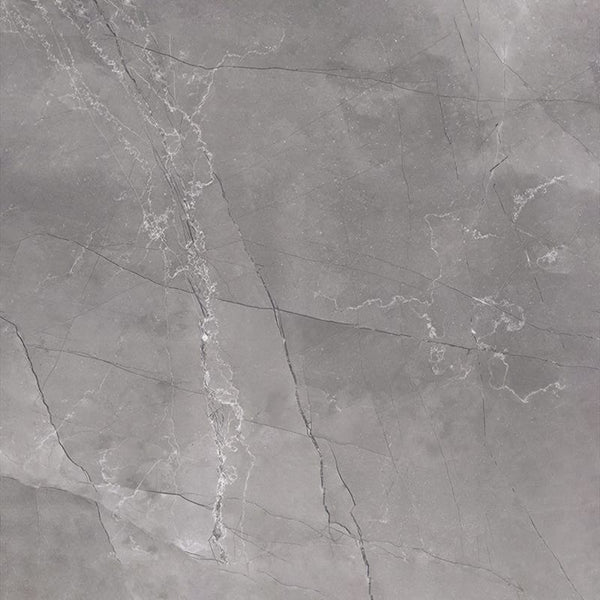 Melbourne Porcelain Tile Leza Grey Polished Tile 600x600mm