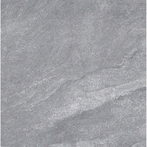 Melbourne Porcelain Tile Rocky Mid Grey Matt Tile 600x600mm