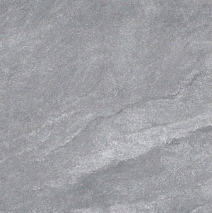 Melbourne Porcelain Tile Rocky Mid Grey Matt Tile 600x600mm