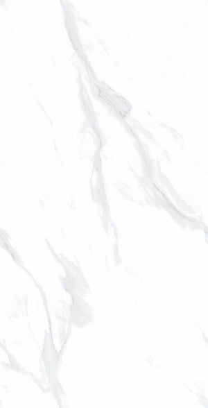 Melbourne Porcelain Tile Carrara White Polished Tile 750x1500mm