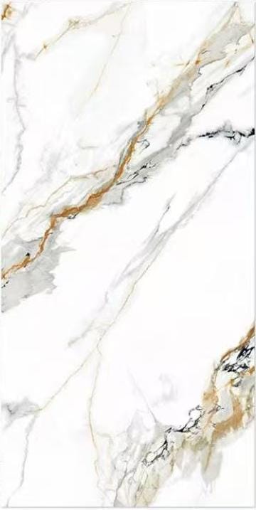 Melbourne Porcelain Tile Carrara Gold Polished Tile 750x1500mm