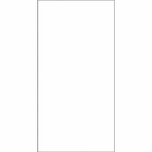 Melbourne Porcelain Tile Plain White Polished Tile 750x1500mm