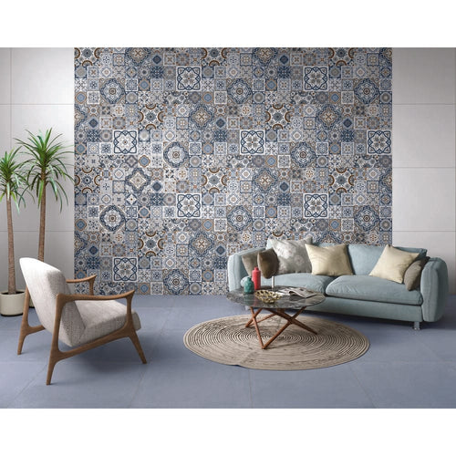 Melbourne Porcelain Tile Morocco Cool – Sleek Textured Tile 600x600mm
