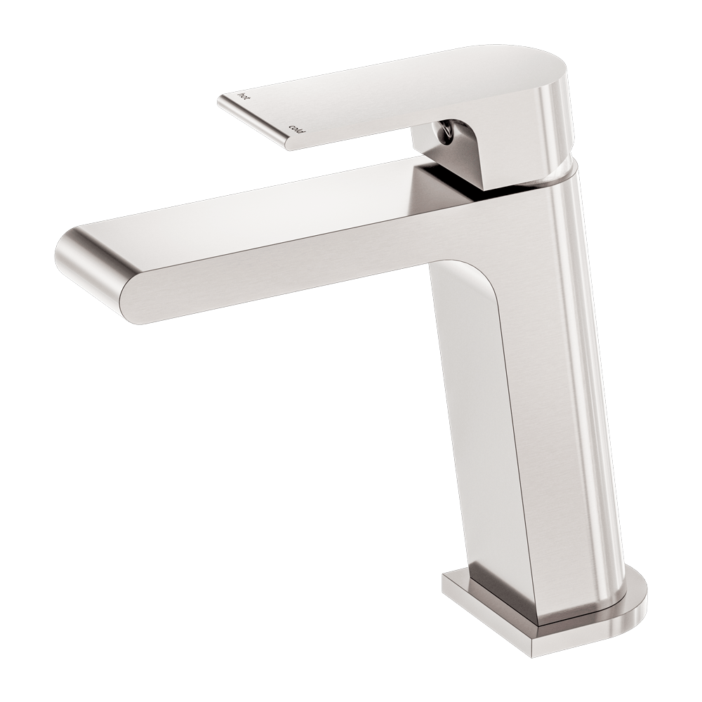 Nero Mixer Taps BIANCA BASIN MIXER BRUSHED NICKEL (NR321501BN)