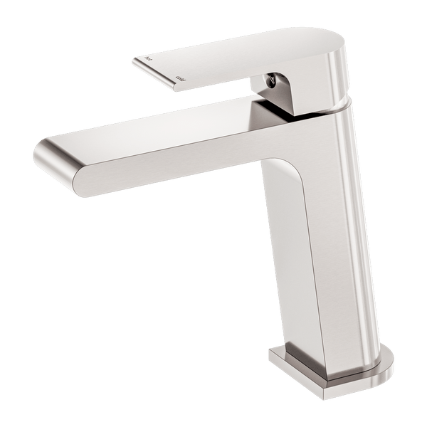 Nero Mixer Taps BIANCA BASIN MIXER BRUSHED NICKEL (NR321501BN)