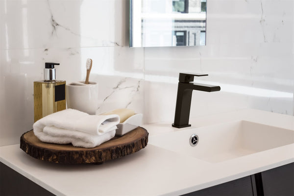 Nero Mixer Taps BIANCA BASIN MIXER MATTE BLACK (NR321501MB)