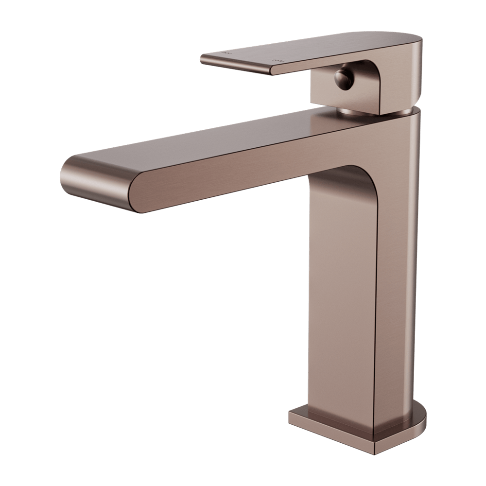 Nero Mixer Taps BIANCA BASIN MIXER STRAIGHT SPOUT BRUSHED BRONZE (NR321502BZ)