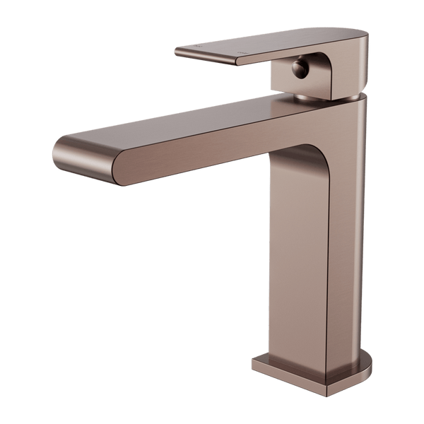Nero Mixer Taps BIANCA BASIN MIXER STRAIGHT SPOUT BRUSHED BRONZE (NR321502BZ)