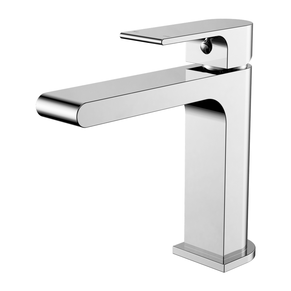 Nero Mixer Taps BIANCA BASIN MIXER STRAIGHT SPOUT CHROME (NR321502CH)