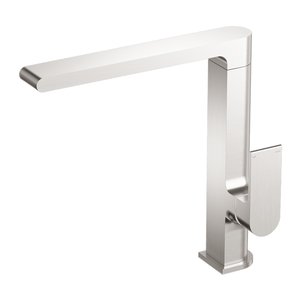 Nero Mixer Taps BIANCA KITCHEN MIXER BRUSHED NICKEL (NR321507BN)