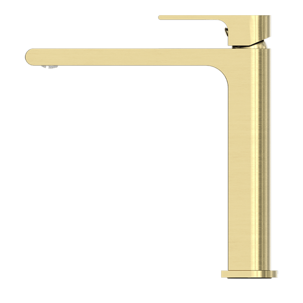 BIANCA MID TALL BASIN MIXER BRUSHED GOLD (NR321501DBG)