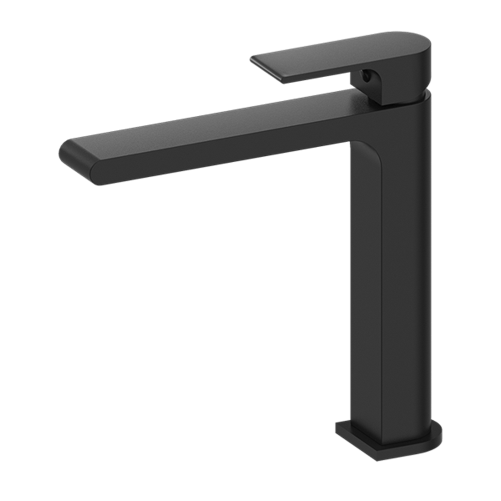Nero Mixer Taps BIANCA MID TALL BASIN MIXER MATTE BLACK (NR321501DMB)