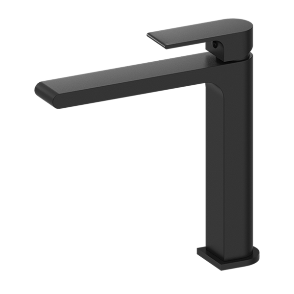 Nero Mixer Taps BIANCA MID TALL BASIN MIXER MATTE BLACK (NR321501DMB)