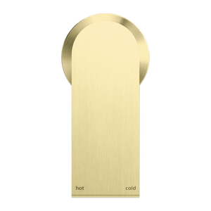 Nero Mixer Taps BIANCA SHOWER MIXER 60MM PLATE BRUSHED GOLD (NR321511HBG)