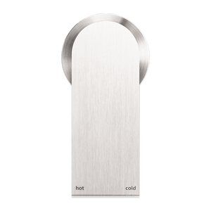 Nero Mixer Taps BIANCA SHOWER MIXER 60MM PLATE BRUSHED NICKEL (NR321511HBN)