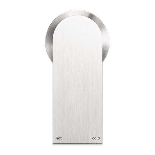 Nero Mixer Taps BIANCA SHOWER MIXER 60MM PLATE BRUSHED NICKEL (NR321511HBN)