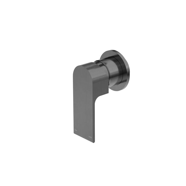 Nero Mixer Taps BIANCA SHOWER MIXER 80MM PLATE GUN METAL (NR321511DGM)