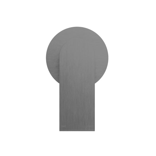 Nero Mixer Taps BIANCA SHOWER MIXER 80MM PLATE GUN METAL (NR321511DGM)