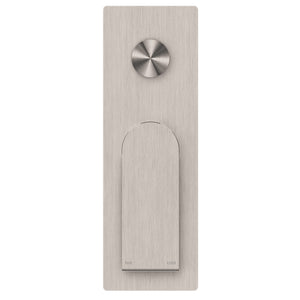 Nero Mixer Taps BIANCA SHOWER MIXER WITH DIVERTOR BRUSHED NICKEL (NR321511ABN)