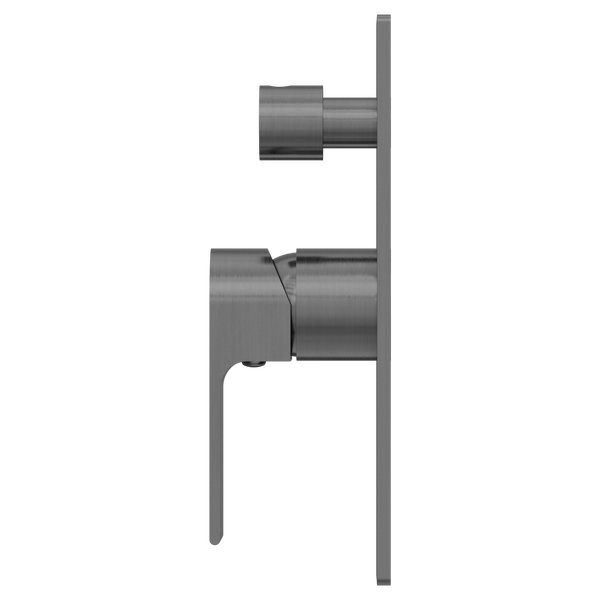 Nero Mixer Taps BIANCA SHOWER MIXER WITH DIVERTOR GUN METAL (NR321511AGM)