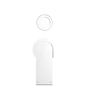 Nero Mixer Taps BIANCA SHOWER MIXER WITH DIVERTOR SEPARATE BACK PLATE CHROME (NR321511GCH)