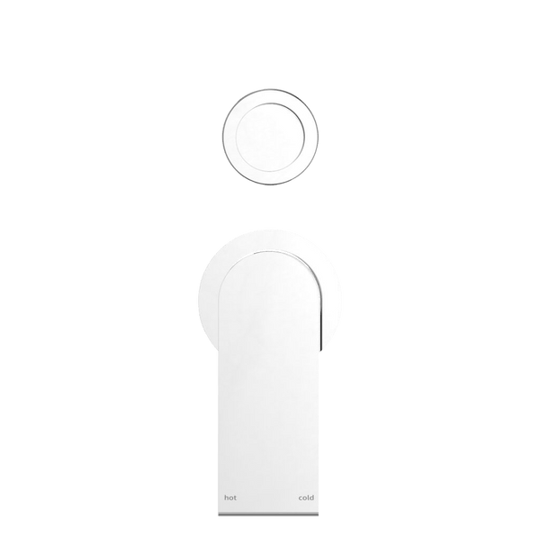 Nero Mixer Taps BIANCA SHOWER MIXER WITH DIVERTOR SEPARATE BACK PLATE CHROME (NR321511GCH)