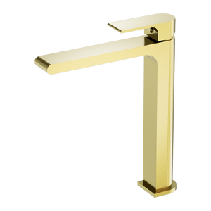 Nero Mixer Taps BIANCA TALL BASIN MIXER BRUSHED GOLD (NR321501aBG)