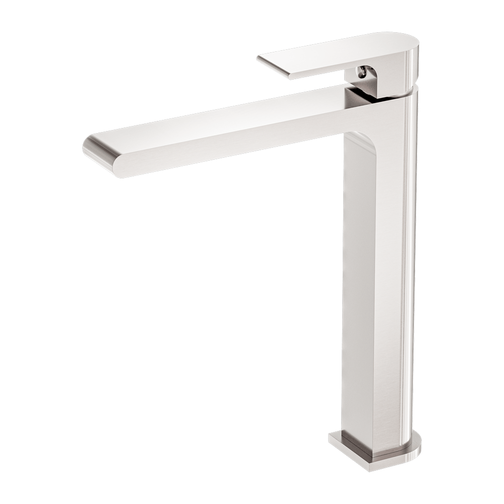 Nero Mixer Taps BIANCA TALL BASIN MIXER BRUSHED NICKEL (NR321501aBN)