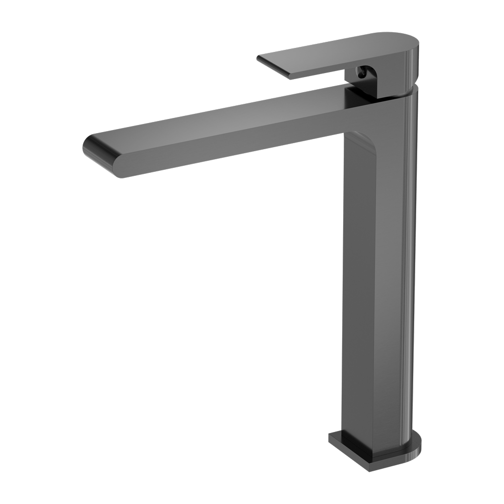 Nero Mixer Taps BIANCA TALL BASIN MIXER GUN METAL (NR321501aGM)