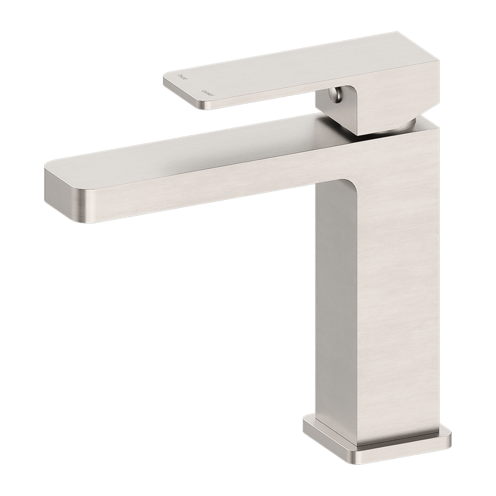 Nero Mixer Taps CELIA BASIN MIXER BUILDERS RANGE BRUSHED NICKEL (NR301502BN)