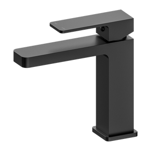 Nero Mixer Taps CELIA BASIN MIXER BUILDERS RANGE MATTE BLACK (NR301502MB)