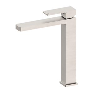 Nero Mixer Taps CELIA TALL BASIN MIXER BRUSHED NICKEL (NR301501aBN)