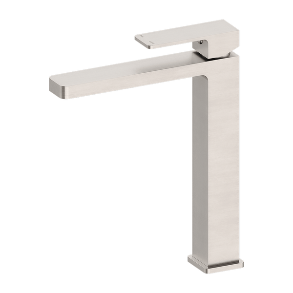 Nero Mixer Taps CELIA TALL BASIN MIXER BRUSHED NICKEL (NR301501aBN)