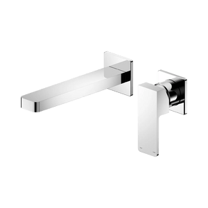 Nero Mixer Taps Celia Wall Basin/Bath Mixer Separate Back Plate Chrome (NR301510bCH)