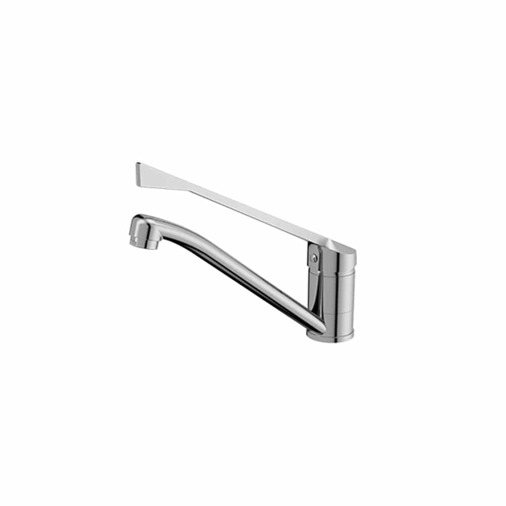Nero Mixer Taps CLASSIC CARE SINK MIXER EXTENDED HANDLE CHROME (NR110007eCH)