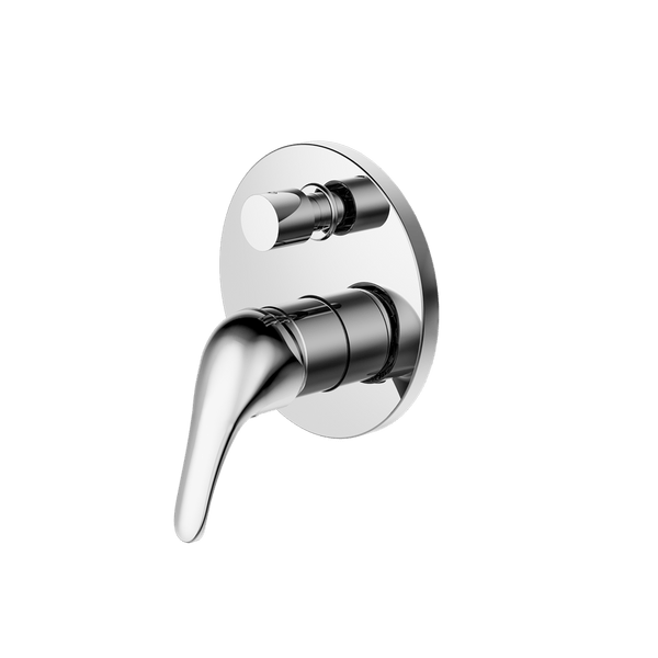 Nero Mixer Taps CLASSIC SHOWER MIXER WITH DIVERTOR CHROME (NR110009aCH)