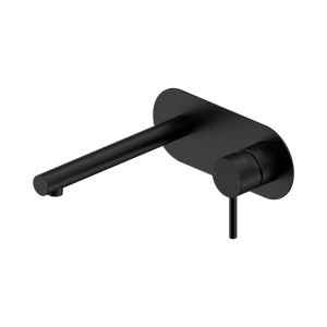 Nero Mixer Taps Dolce II Wall Basin/Bath Mixer Matte Black (25B005MB)