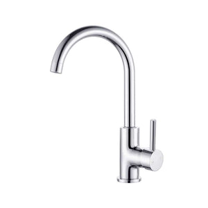 Nero Mixer Taps DOLCE KITCHEN MIXER GOOSENECK CHROME (NR250807CH)